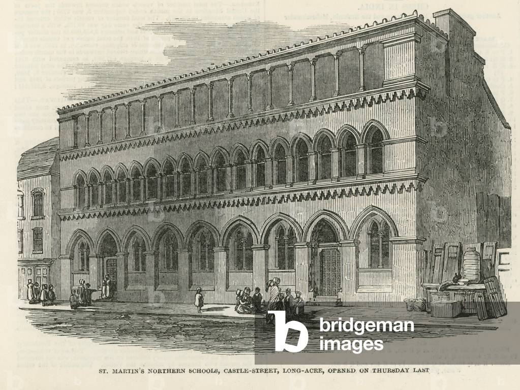St Martin's Northern Schools (engraving)