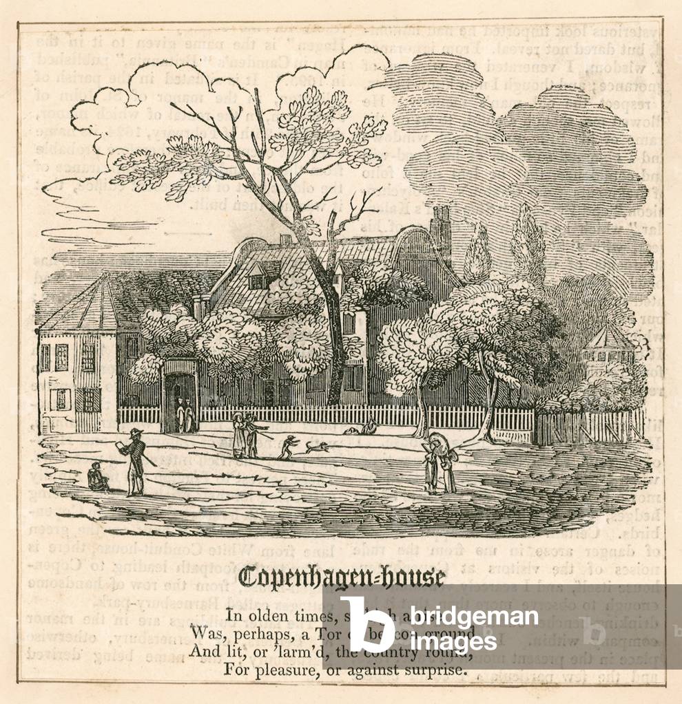 Copenhagen House, Islington, London (engraving)