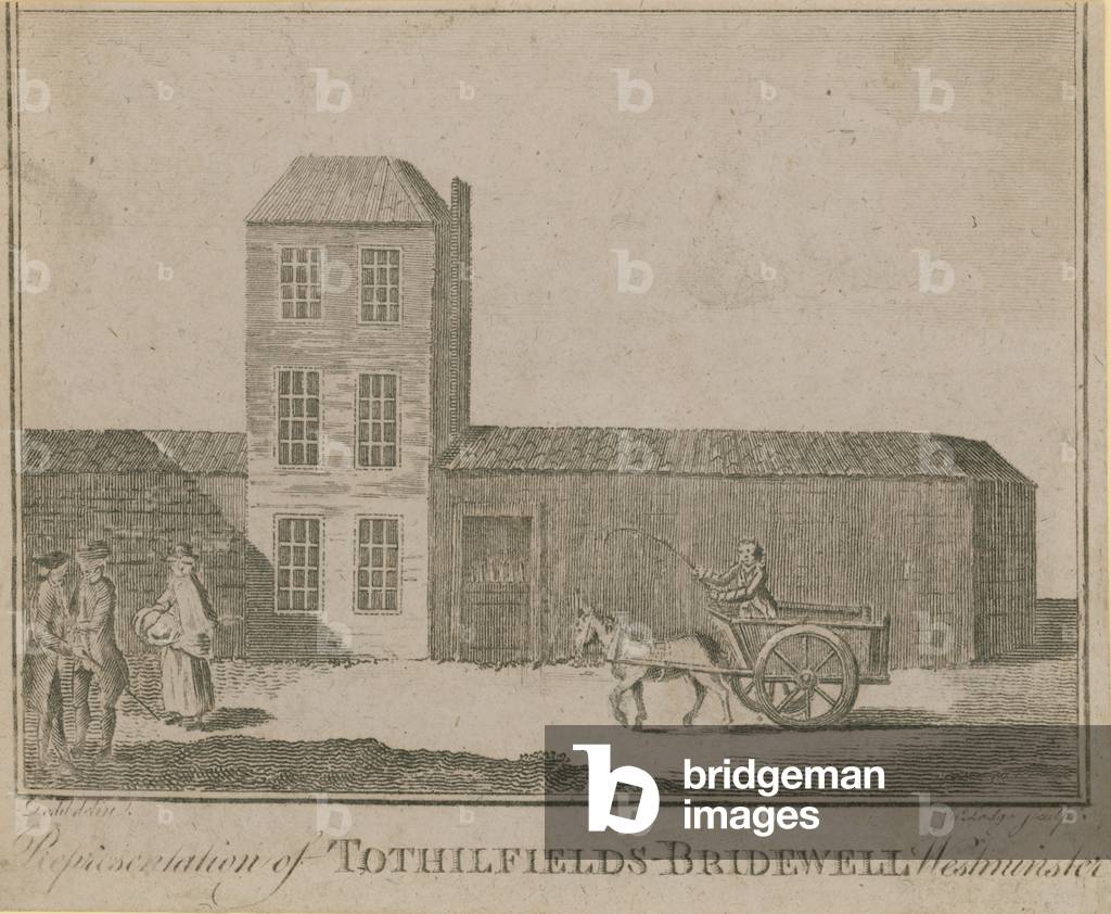 Representation of Tothill Fields Bridewell (engraving)