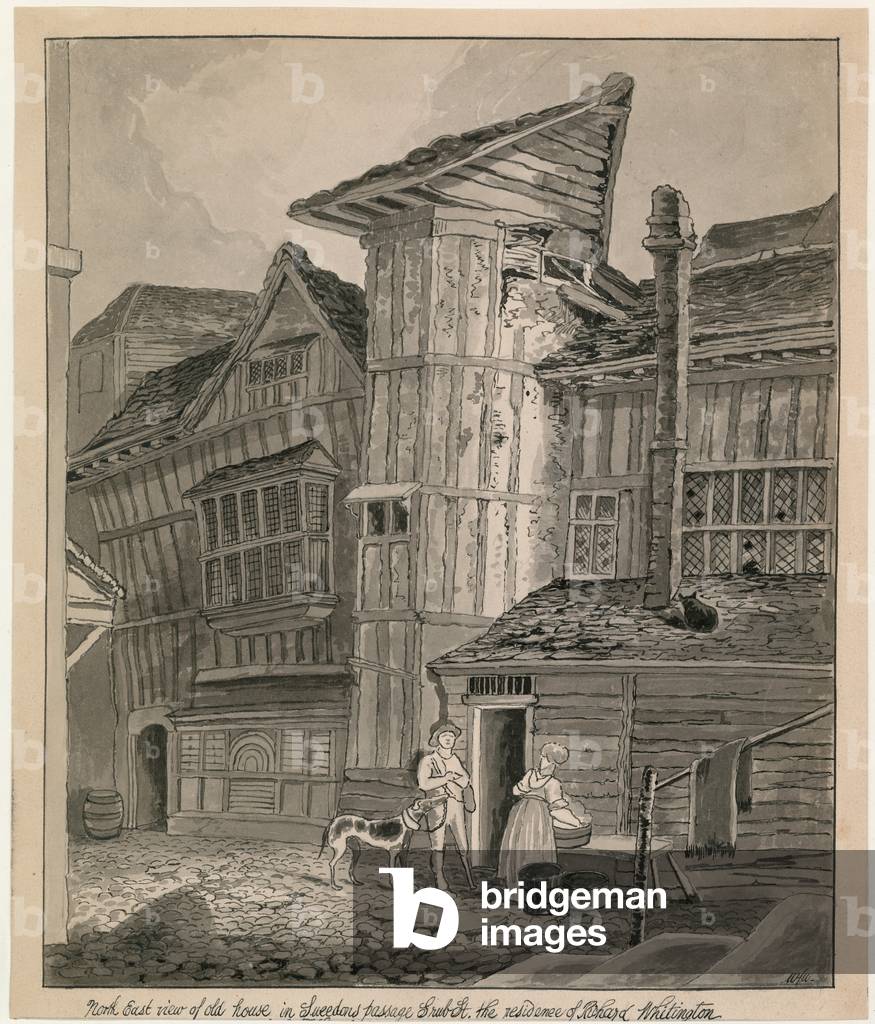 The Residence of Richard Whittington (engraving)