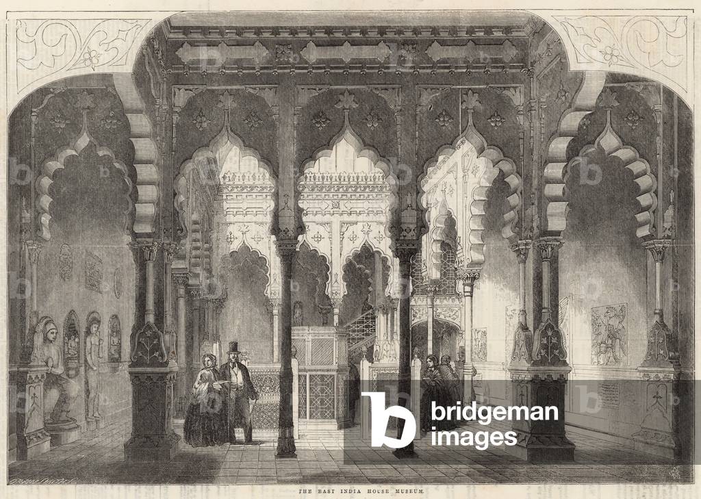 The East India House Museum (engraving)