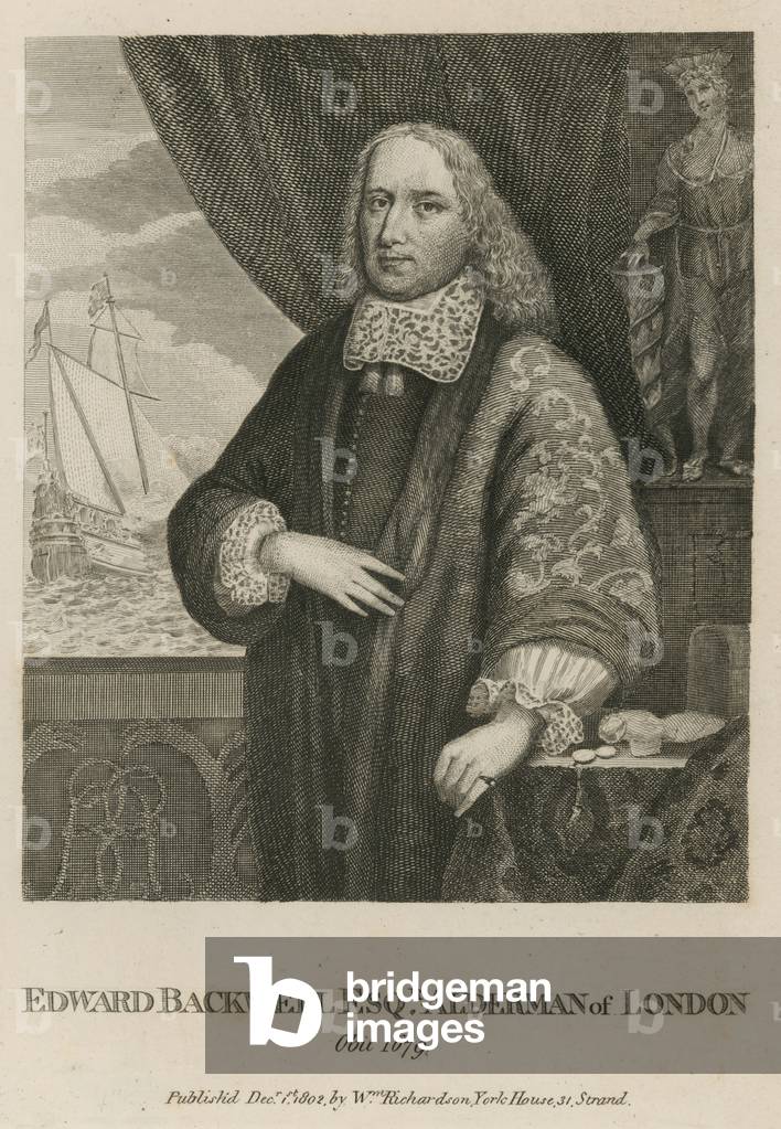 Edward Backwell, Alderman of London (engraving)
