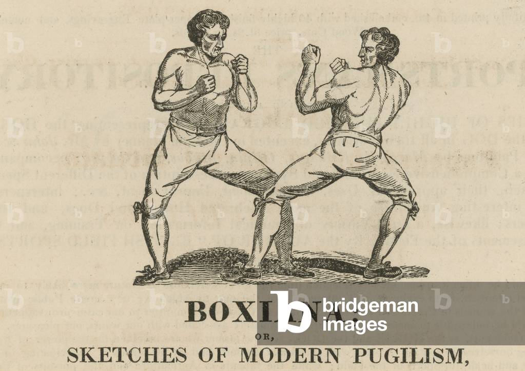 Sketches of Modern Pugilism (engraving)