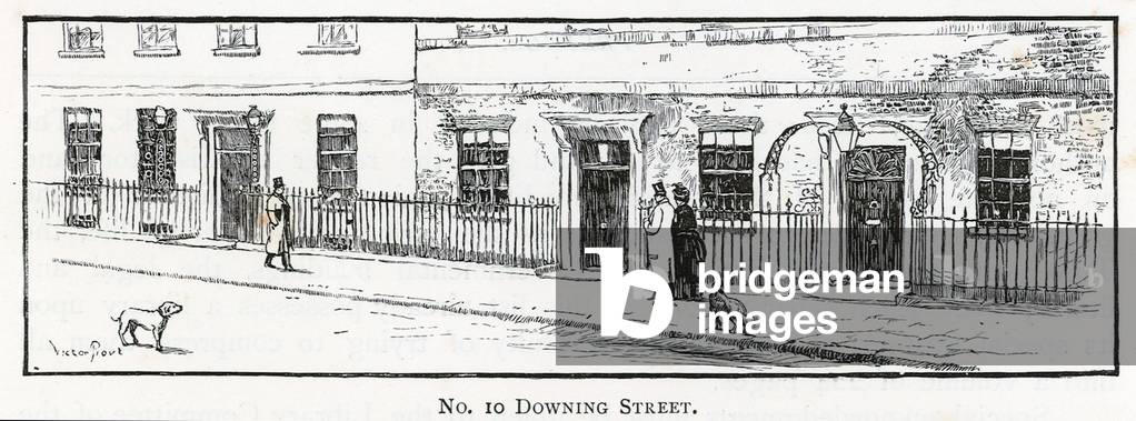 No 10 Downing Street (engraving)