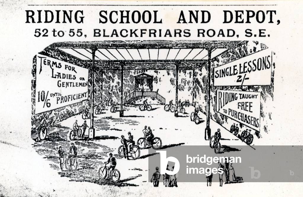 Riding School and Depot, Blackfriars Road (engraving)