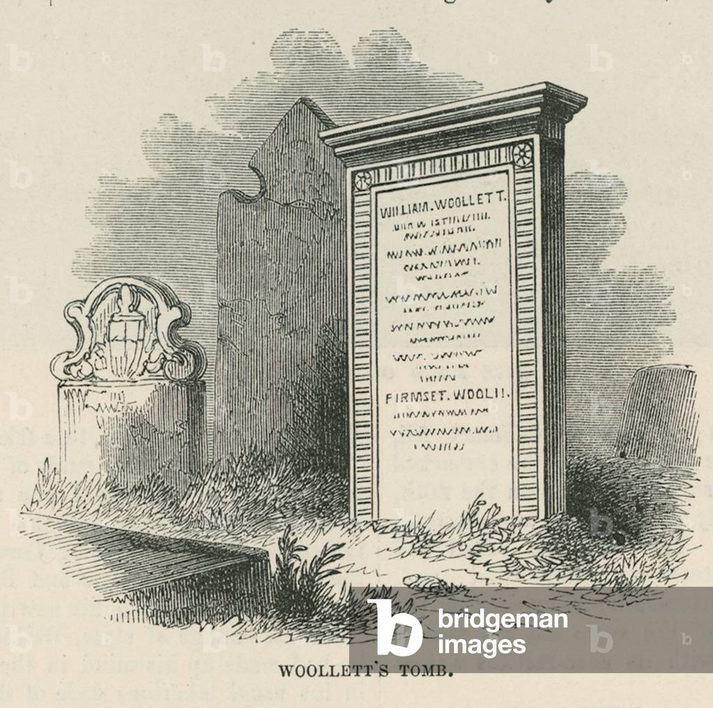 William Woollett's Tomb (engraving)