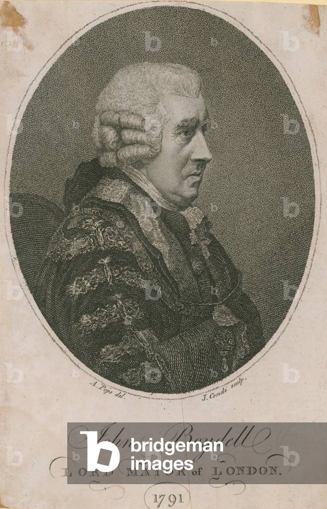John Boydell, Lord Mayor of London 1785 (engraving)