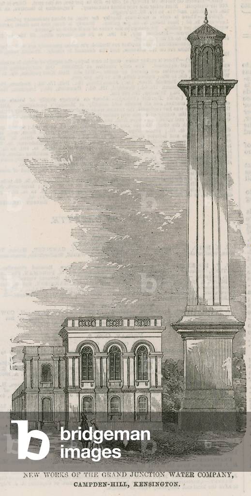 New works of the Grand Junction Water Company (engraving)