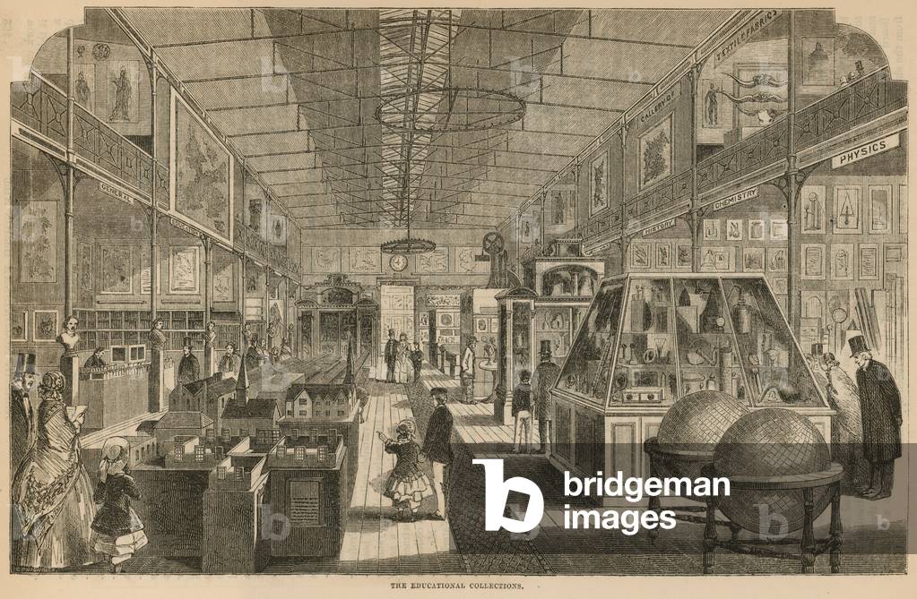 The Architectural Museum, South Kensington, London; The educational collection (engraving)