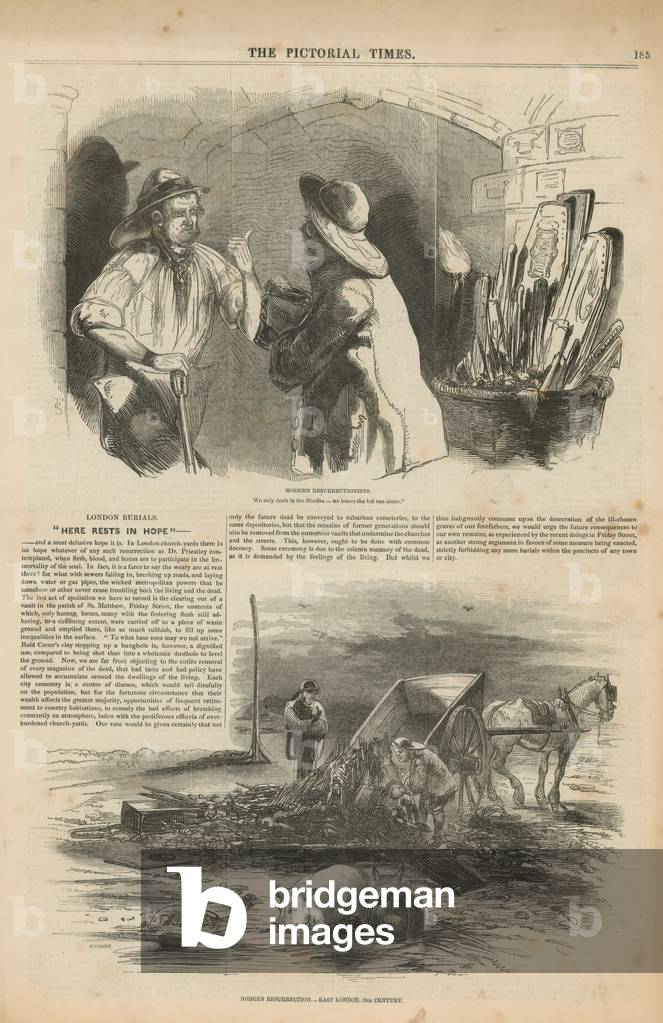 London Burials (engraving)