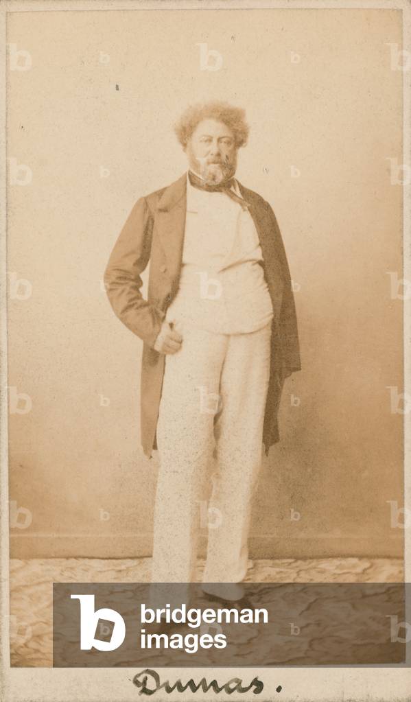 Alexandre Dumas, writer (photo)
