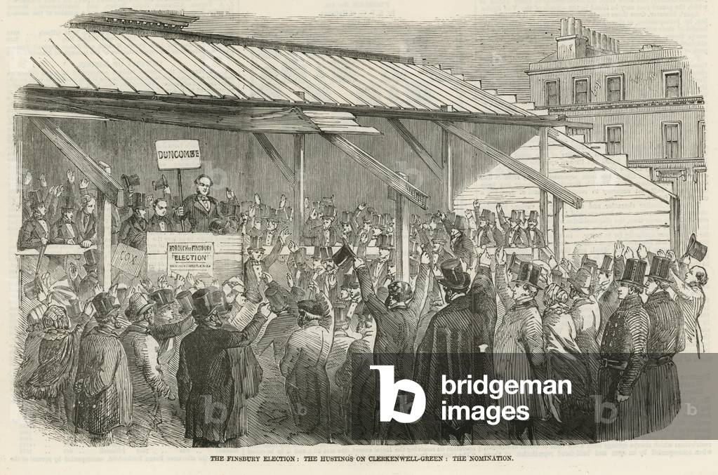 The Finsbury Election (engraving)