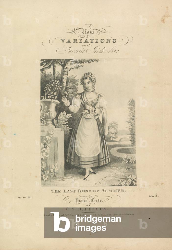 New Variations on the Favorite Irish Air (engraving)