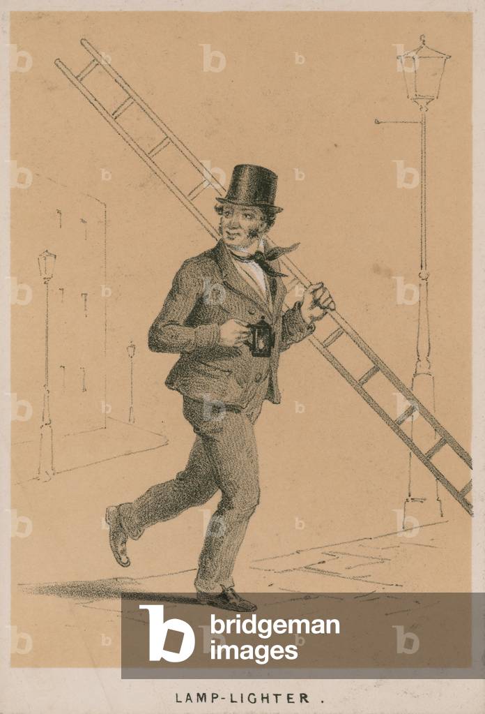 Lamp-lighter (engraving)