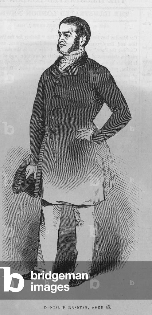 Portrait of Daniel Forrester (engraving)