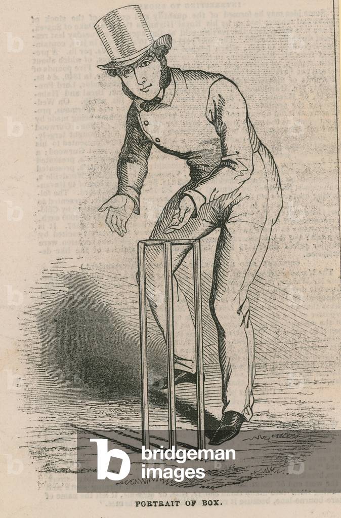 Portrait of Box (engraving)