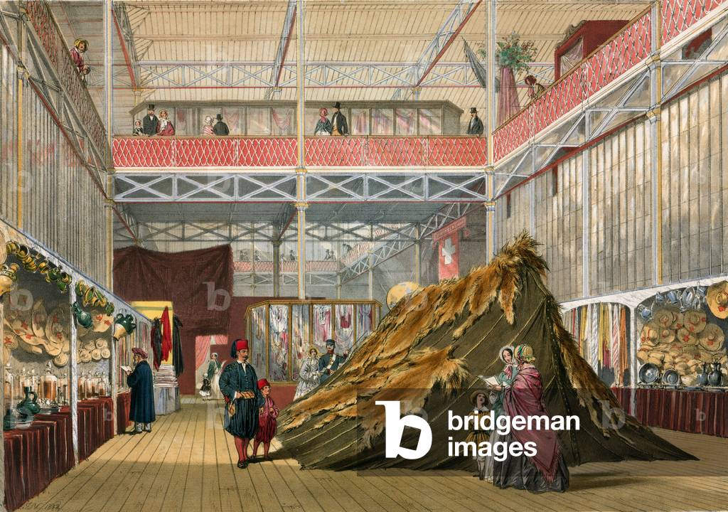 Tunis, No 1, Great Exhibition, 1851 (coloured engraving)