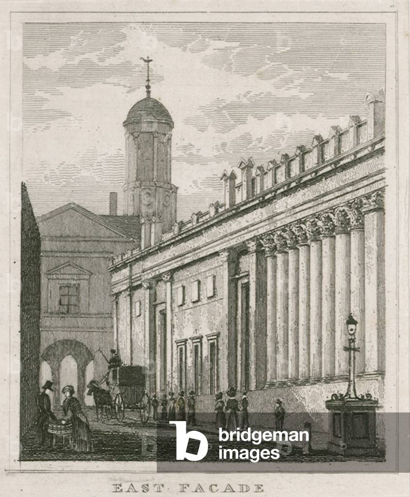 Bank of England, Sir John Soane's fronts (engraving)