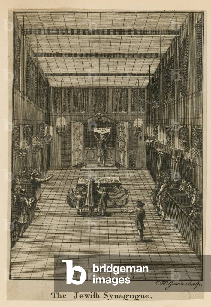 The Jewish Synagogue (engraving)