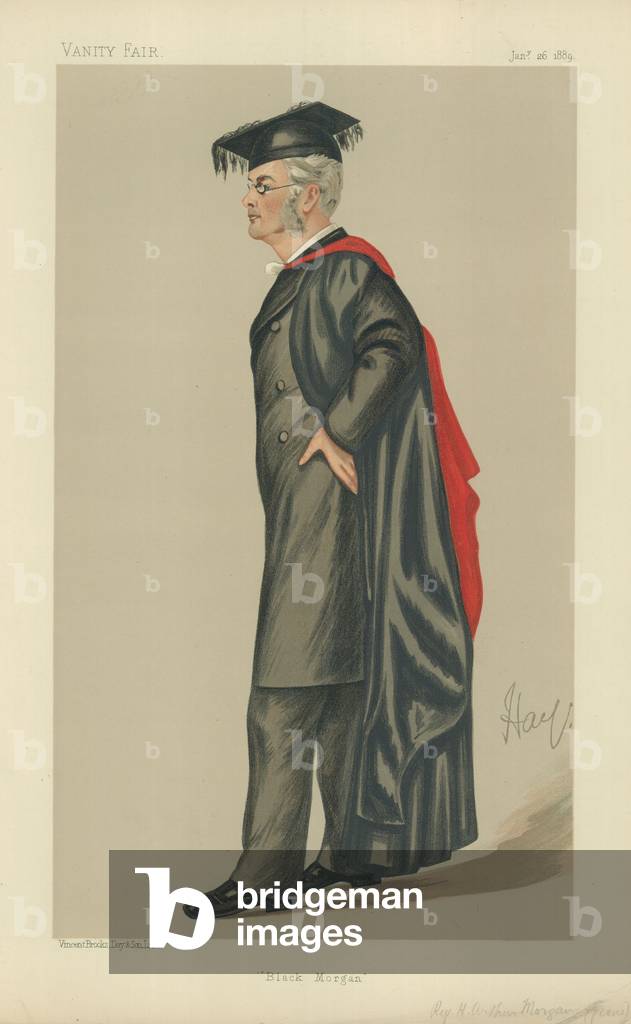 The Rev Henry Arthur Morgan (colour litho)