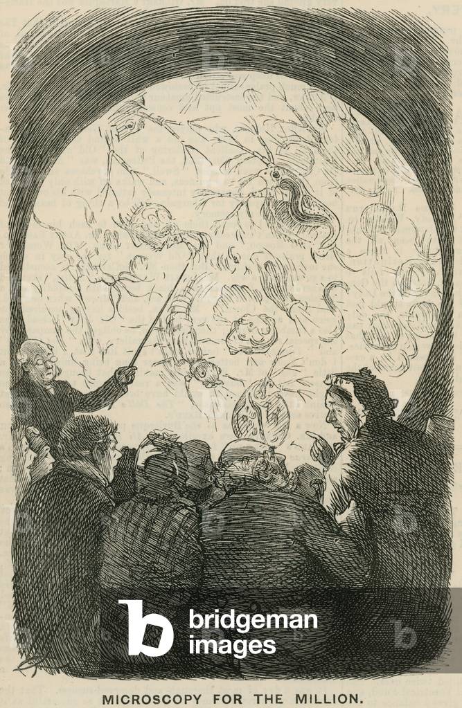 Microscopy for the million (engraving)