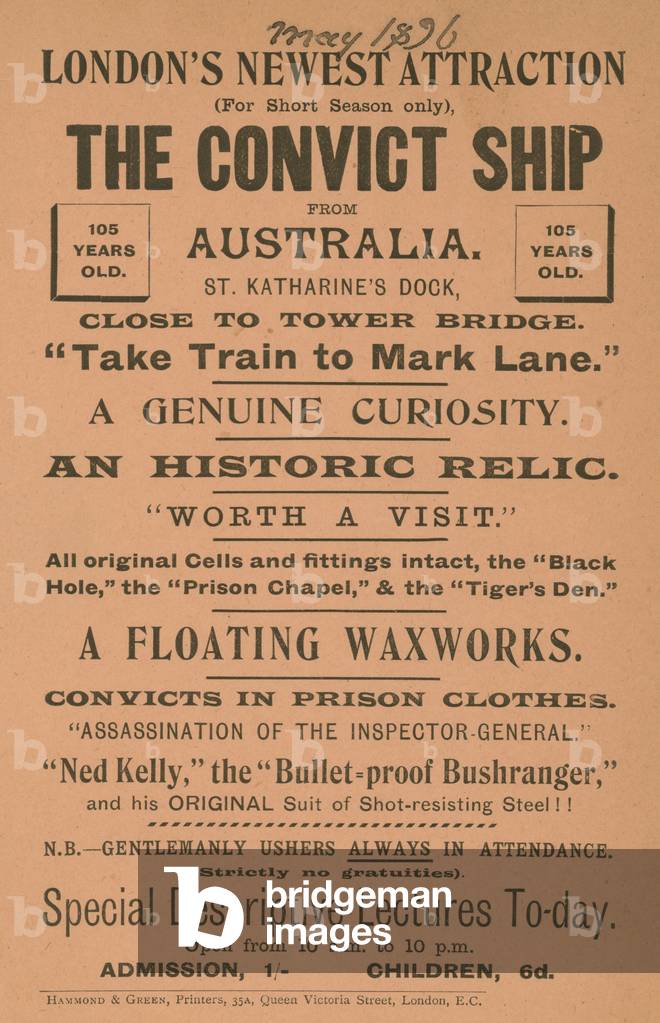 The Convict Ship from Australia (engraving)