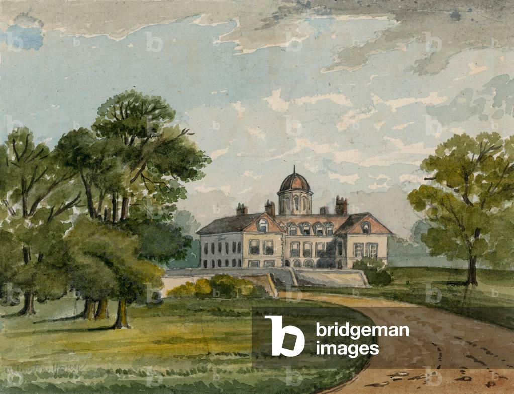 Goring House, later Arlington House, on site of Buckingham Palace (w/c on paper)