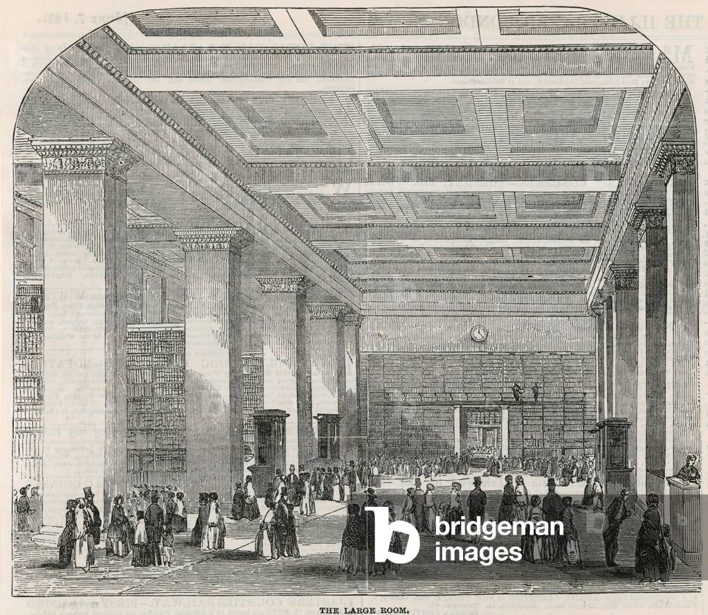 British Museum, The Large Room (engraving)