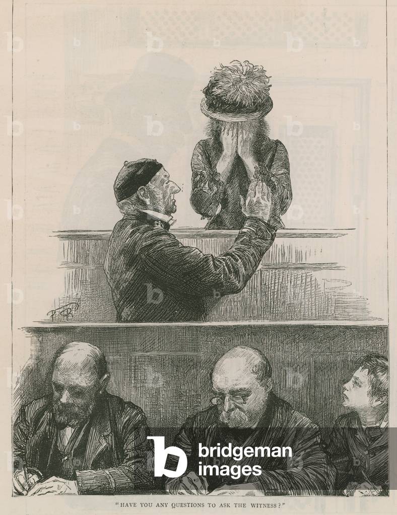 Have you any questions to ask the witness? (engraving)