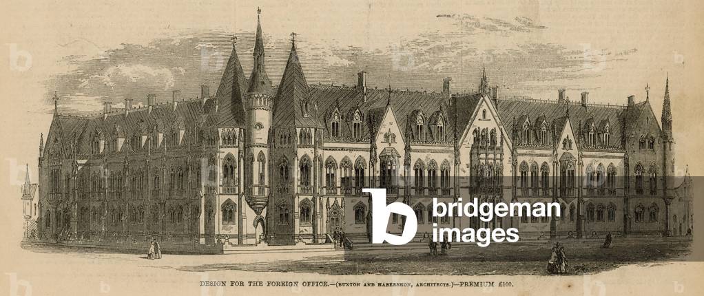 Design for the Foreign Office (engraving)