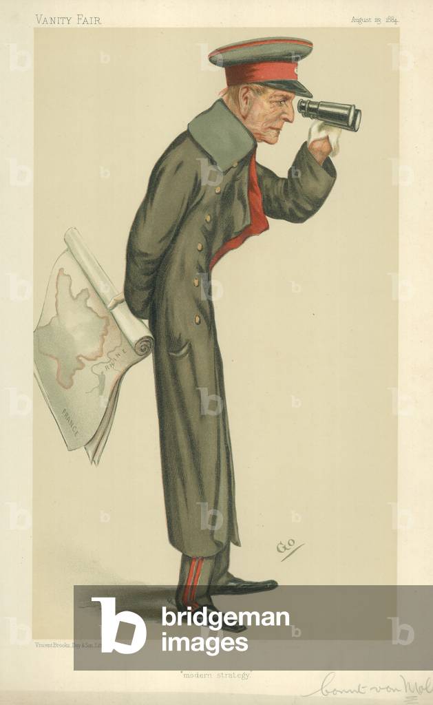 Field-Marshall Count Von Moltke (colour litho)
