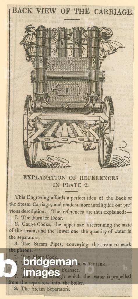 Mr Gurney's New Steam Carriage (engraving)