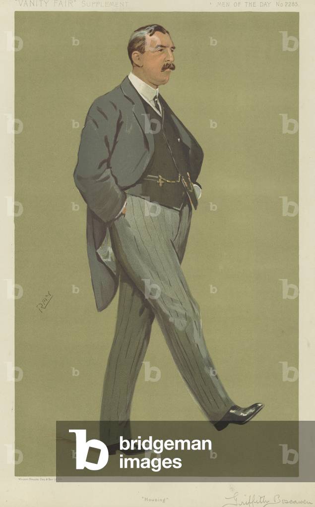 Sir Arthur Griffith-Boscawen (colour litho)