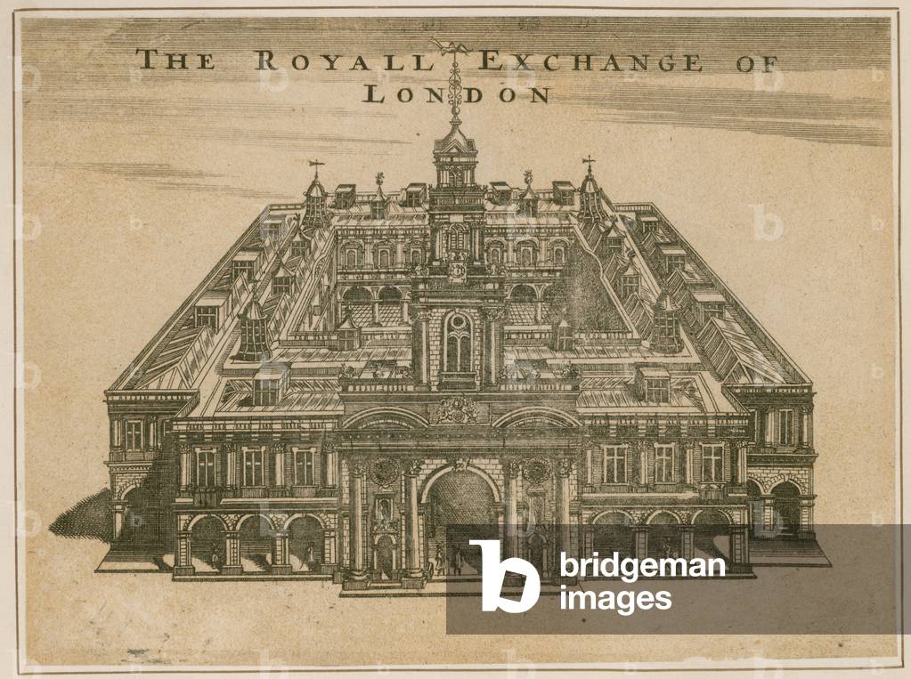 The Royal Exchange, London (engraving)