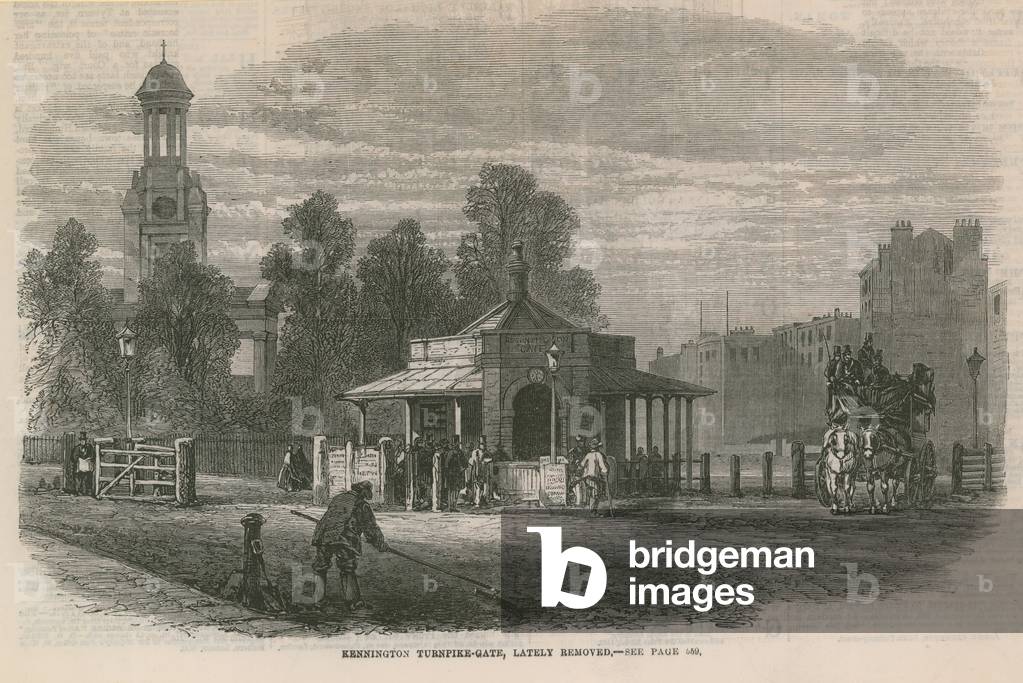 Kennington Turnpike Gate (engraving)