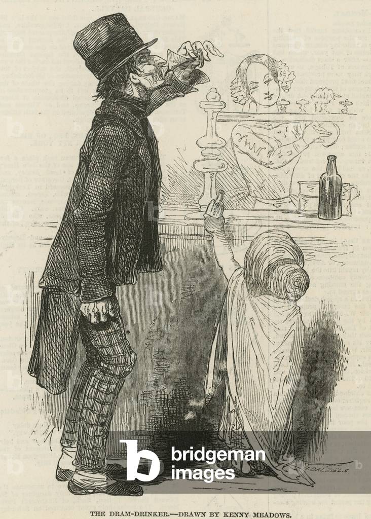 The dram drinkers (engraving)