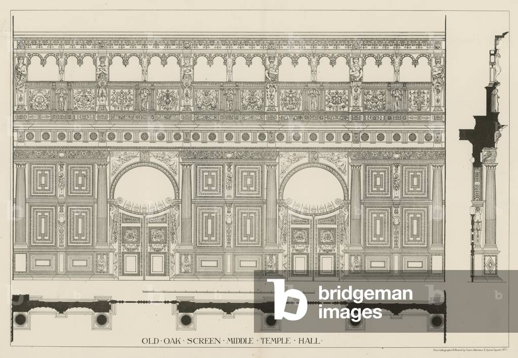 Old Oak Screen (engraving)