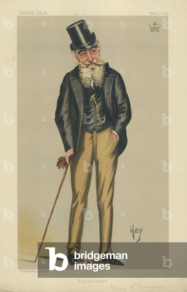 The Marquis of Drogheda (colour litho)
