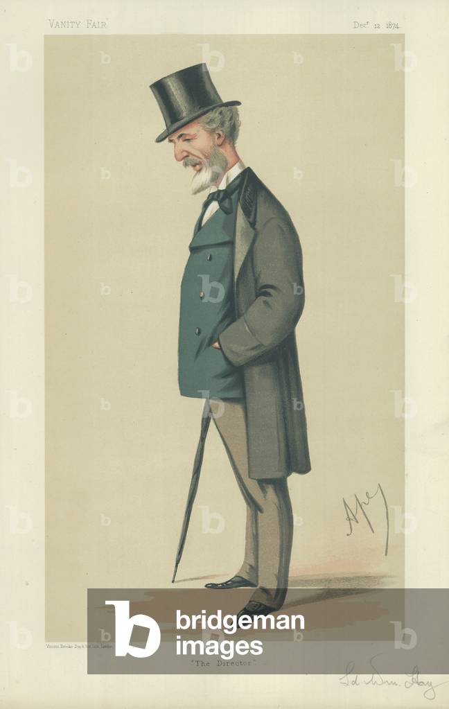 Lord William Hay (colour litho)