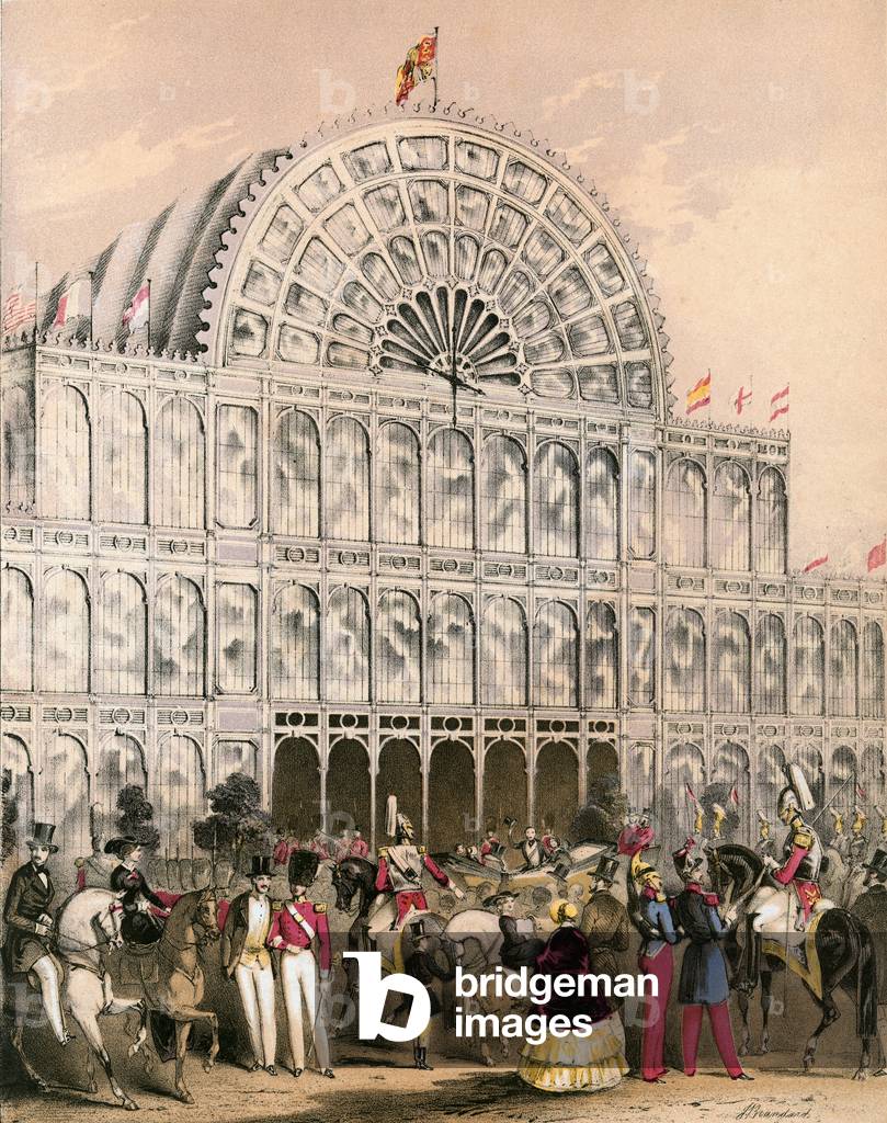 Great Exhibition, 1851 (coloured engraving)