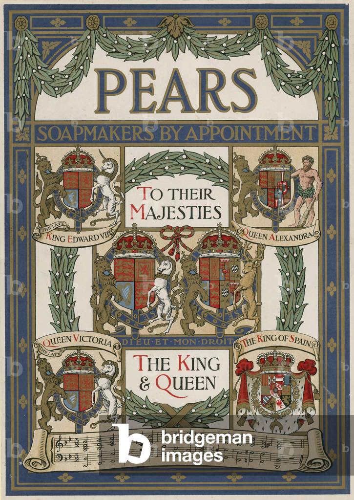 Pears, advertisement on the Coronation (colour litho)