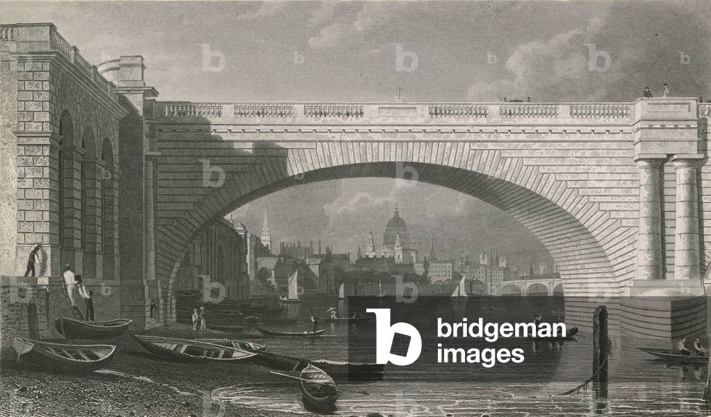 Arch of Waterloo Bridge (engraving)