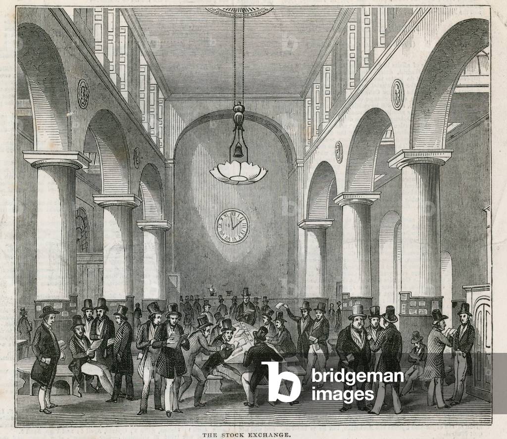 The Stock Exchange (engraving)