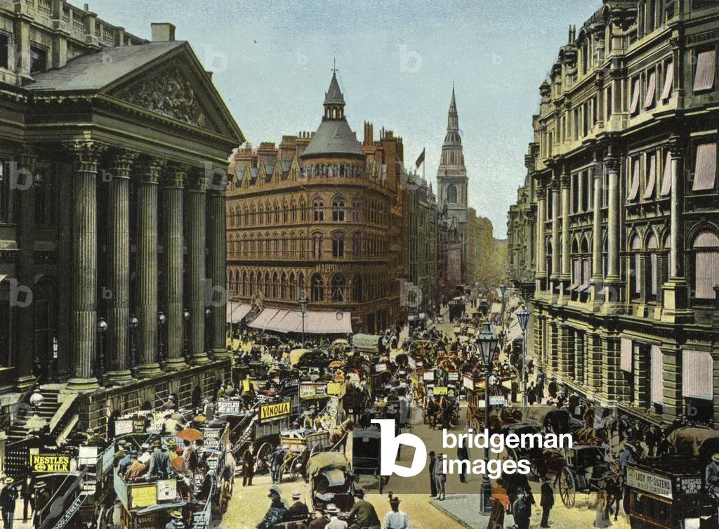 The Mansion House (coloured photo)