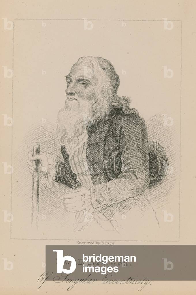 Lord Rokeby of singular eccentricity (engraving)