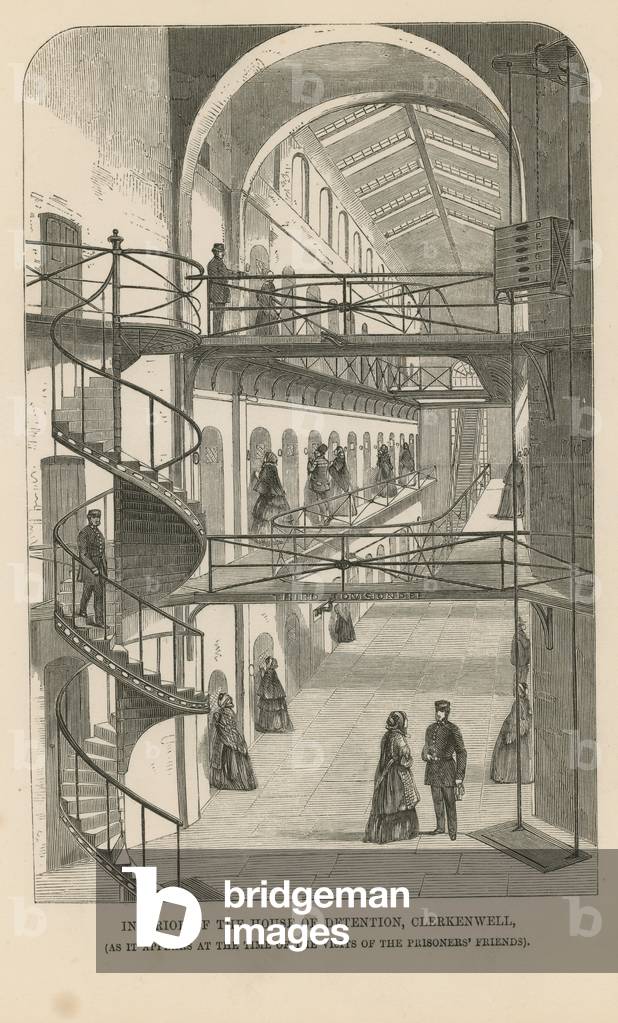 Interior of the House of Detention (engraving)