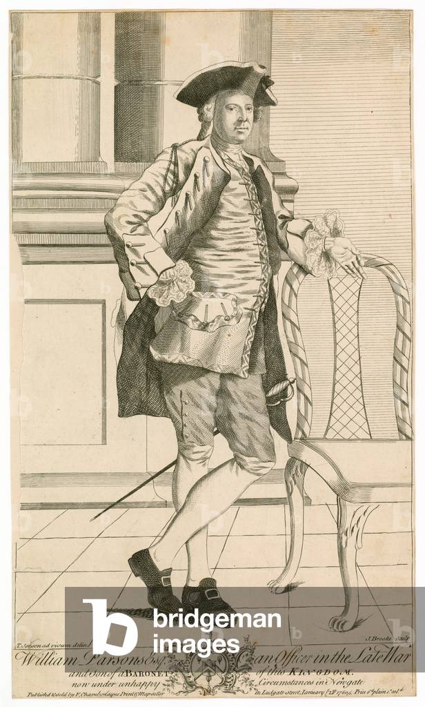 Portrait of William Parsons (engraving)