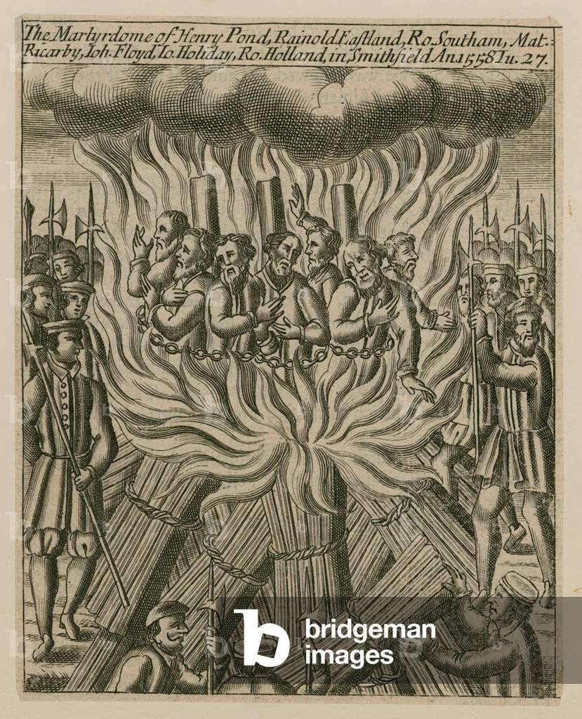 Smithfield martyrs (engraving)