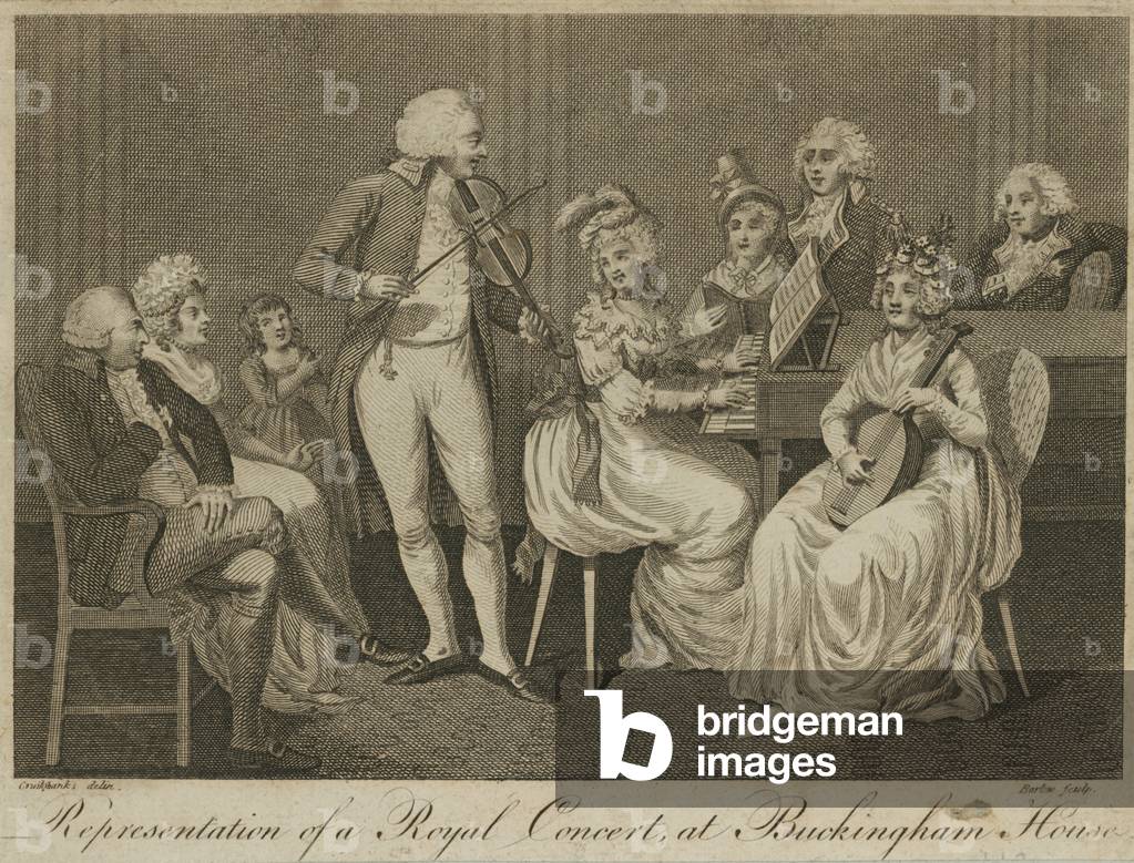 Representation of a Royal Concert (engraving)