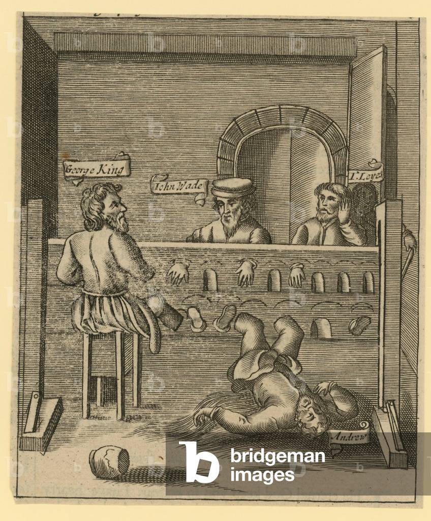 Prisoners in the Lollards' Tower (engraving)